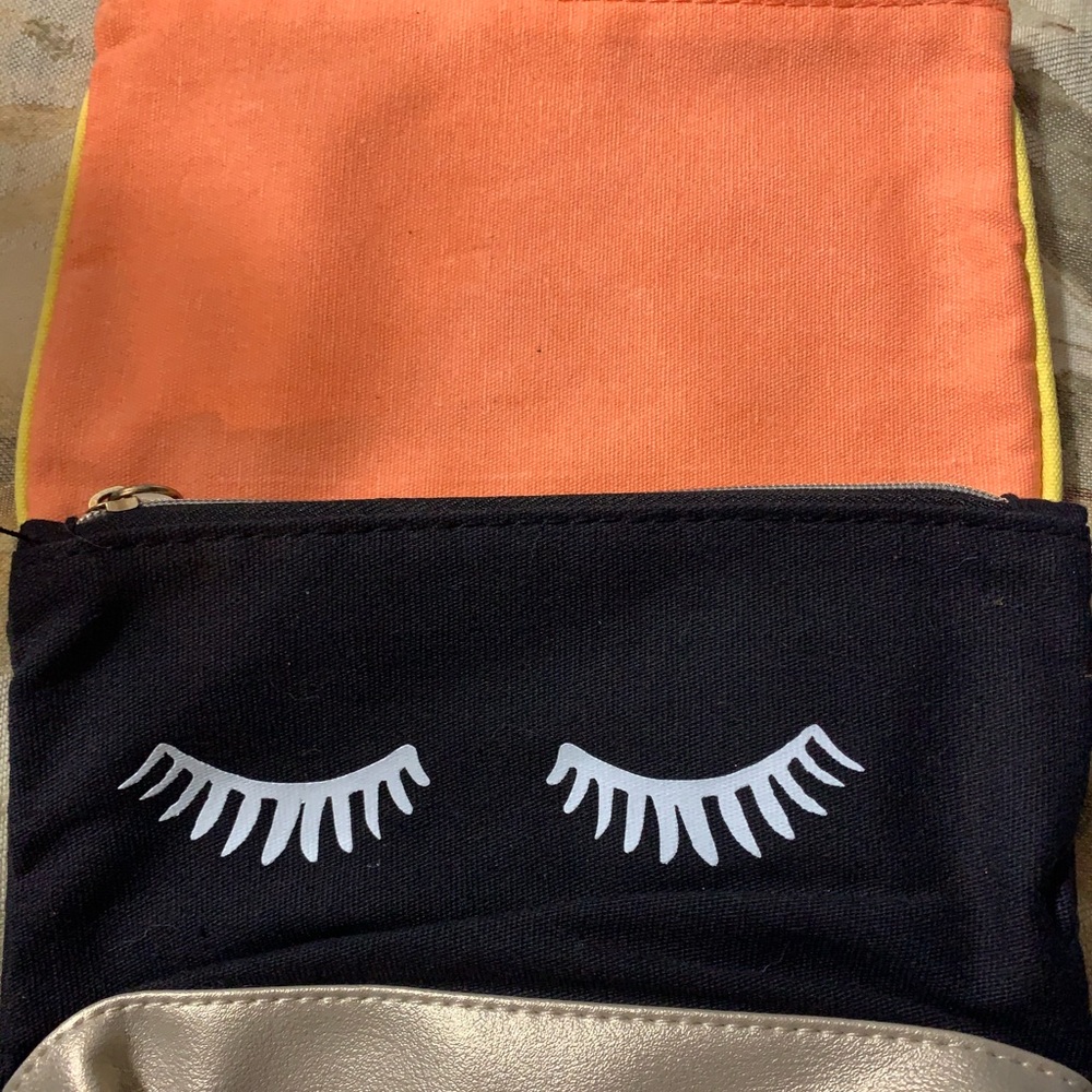 2 travel zipper bag small cute